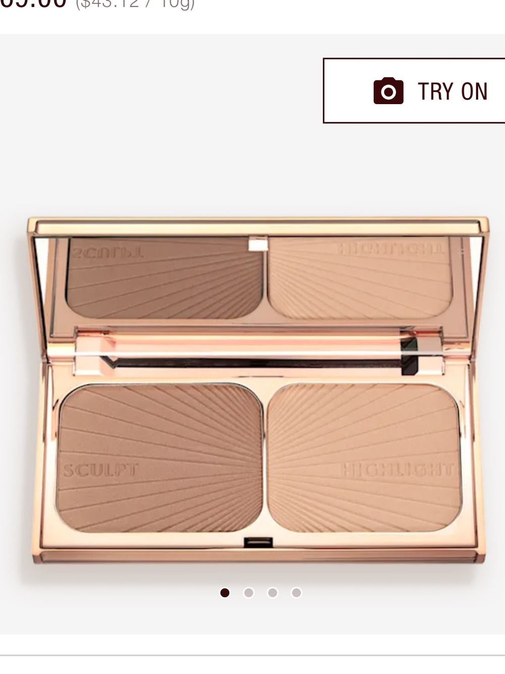 Charlotte tilbury Filmstar bronze & glow face sculpt and highlight light medium
